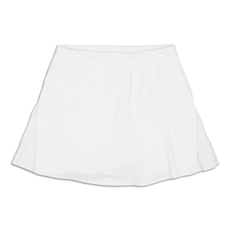 Women's Attire Peek Pleat High-Rise Tennis Skirt - Resale