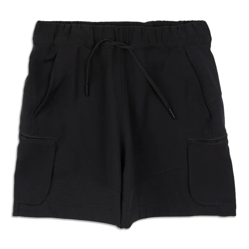 Women's Outfit For The Office Relaxed High-Rise Cargo Short