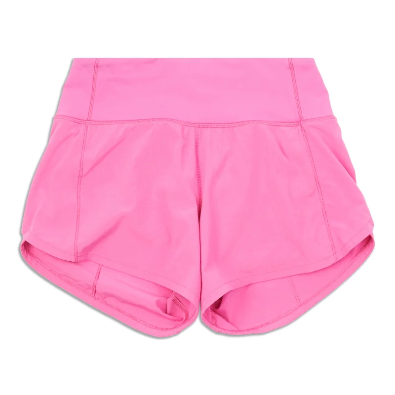 High-End Women's Apparel Speed Up Mid-Rise Lined Short