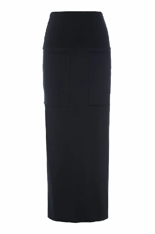 Online Shopping Boutiques SWEAT SKIRT - 73006 - BLACK