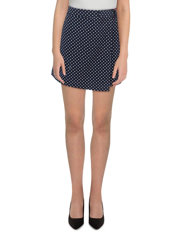 Online Boutiques Affordable Womens Polka Dot Mini Skort