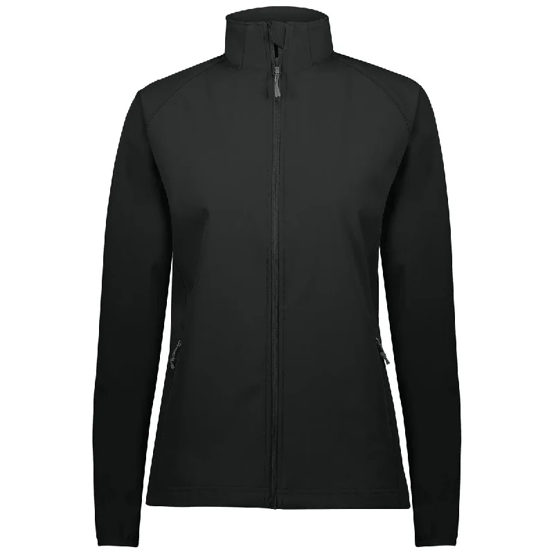 Women's Comfortable Lounge Outfit Holloway Women's Black Featherlight Soft Shell Jacket