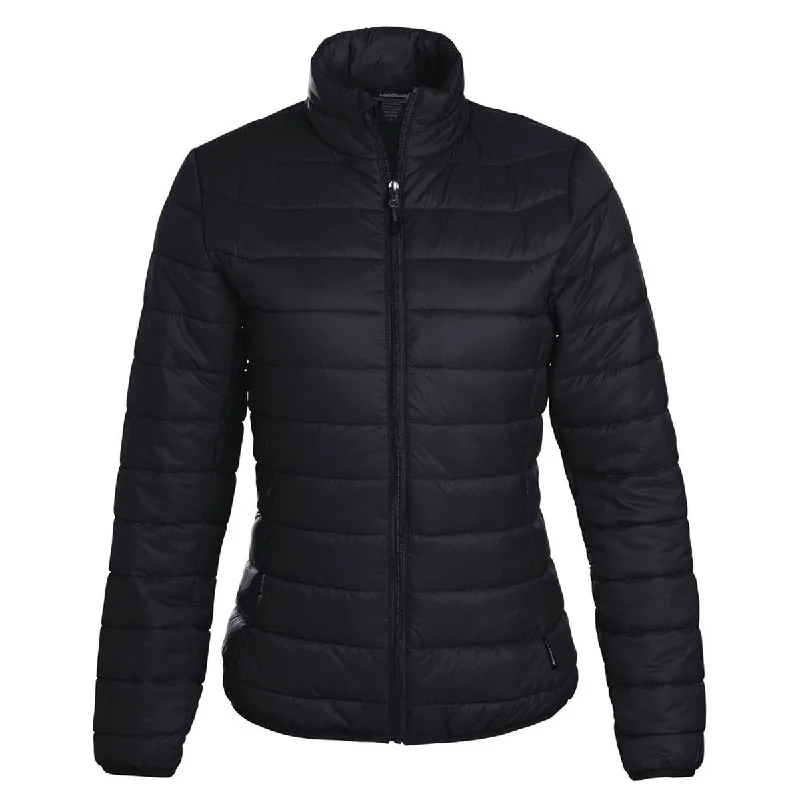 Latest Trends Landway Women's Black Puffer Polyloft Jacket