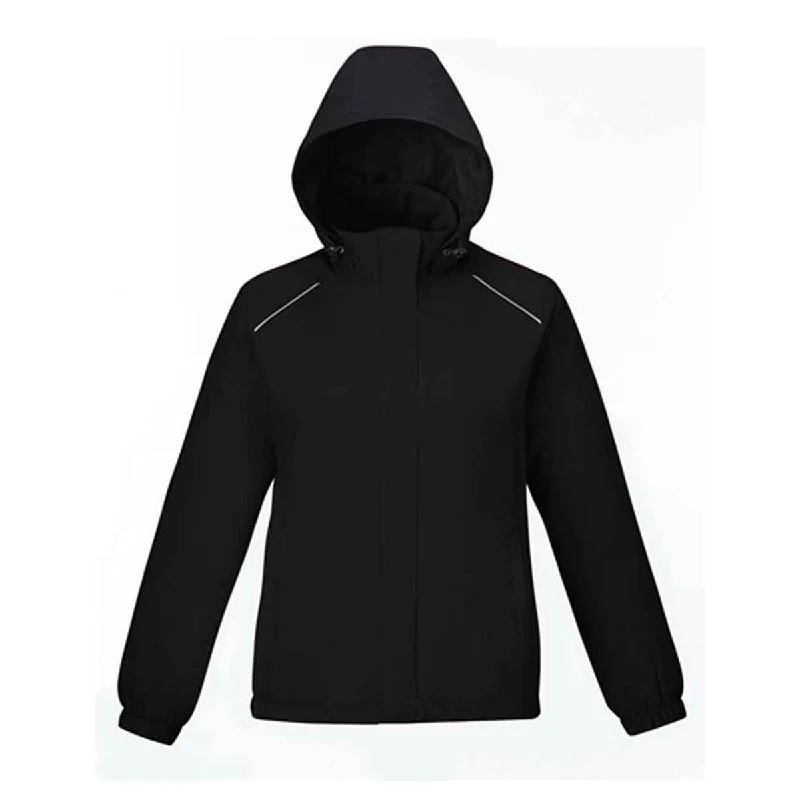 Women's Clothing for Every Occasion Core 365 Women's Black Brisk Insulated Jacket