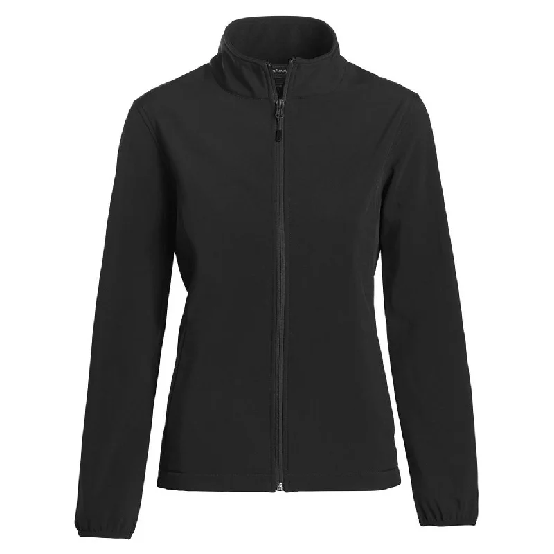 Women's Street Style Casual Wear Landway Women's Black Alta Soft-Shell Jacket