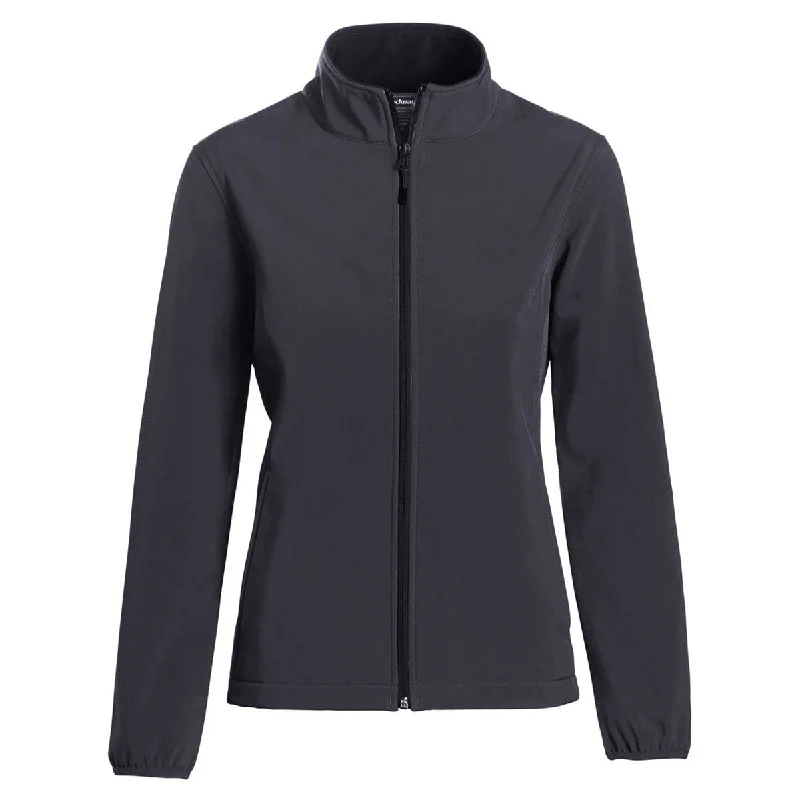 Women's Classic Attire Landway Women's Charcoal Alta Soft-Shell Jacket