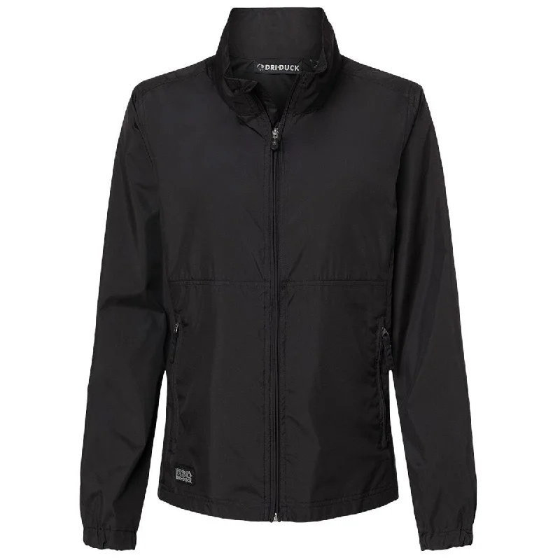 Women's Seasonal Attire Dri Duck Women's Black Riley Packable Jacket