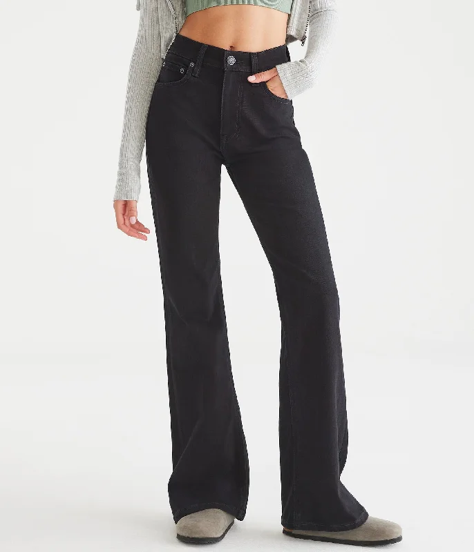 Casual Chic Aeropostale Flare High-Rise Jean