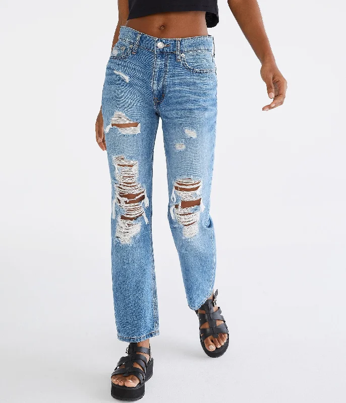 Timeless Women's Apparel Aeropostale High-Rise Mom Jean