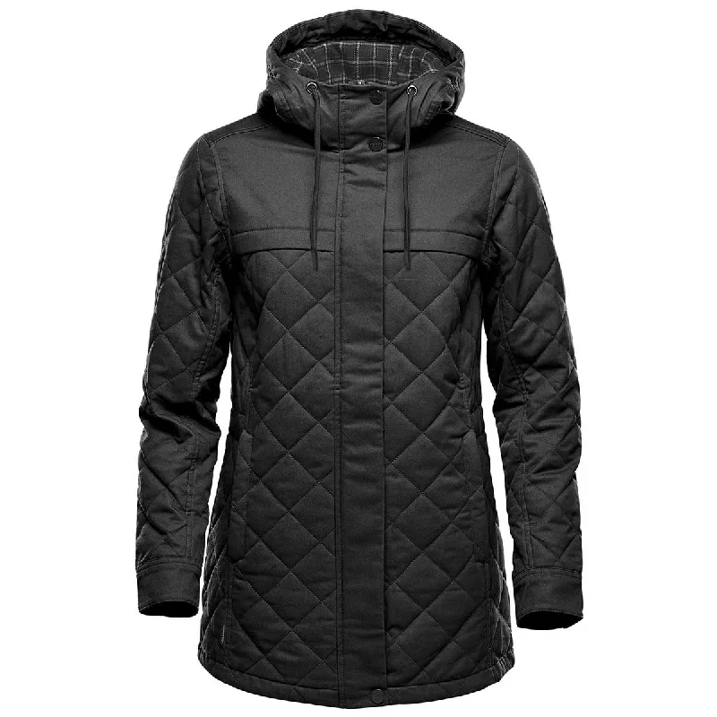 Women's Chic Outerwear Outfit Stormtech Women's Graphite Bushwick Quilted Jacket