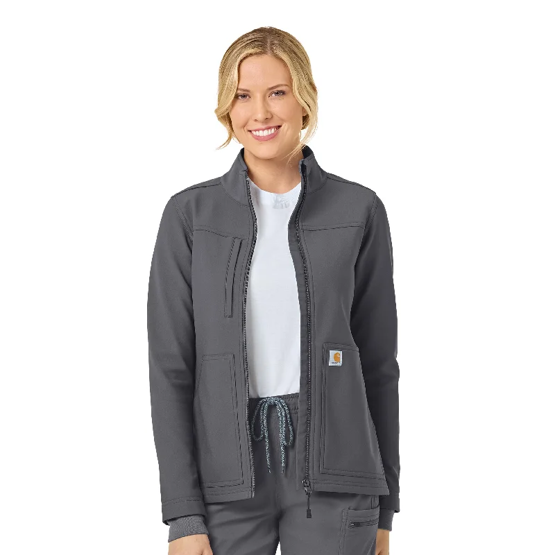 Exclusive Sale Carhartt Rugged Flex Women's Bonded Fleece Jacket - Pewter