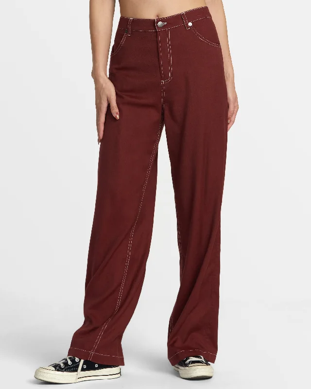 Clothes Women Coco Pants - Madder Brown