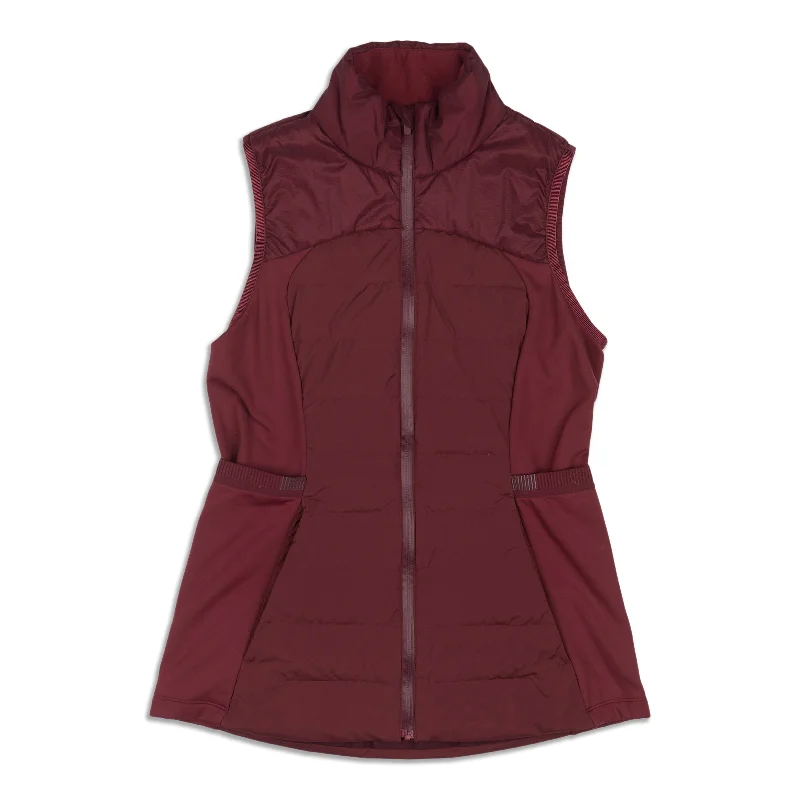 Relaxed Style Down For It All Vest - Resale