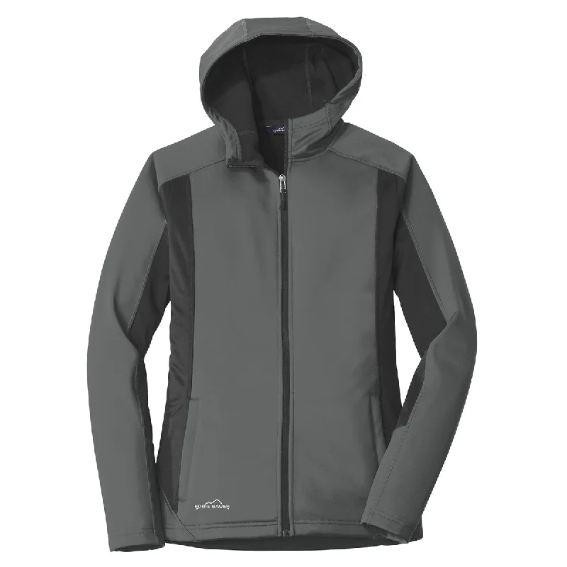 Vintage-Inspired Women's Apparel Eddie Bauer Women's Metal Grey/Grey Steel Trail Soft Shell Jacket