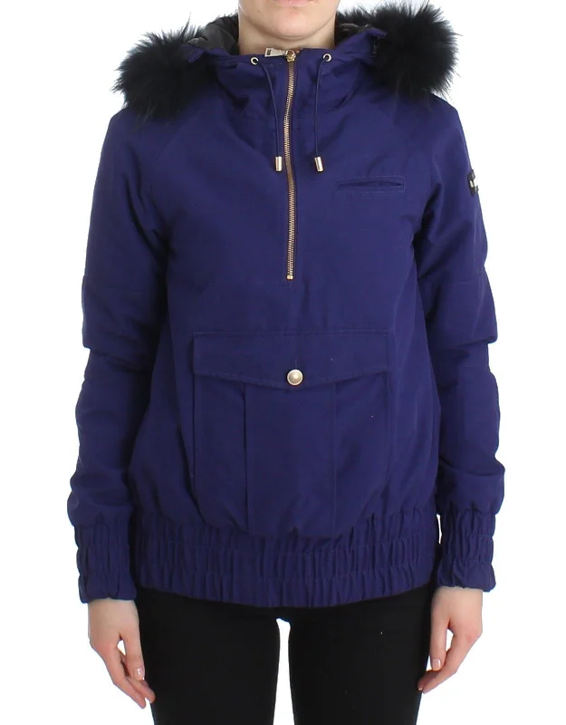 Women's Clothing for Every Season and Trend GF Ferre  Padded Jacket Hooded Short Women's K-Way