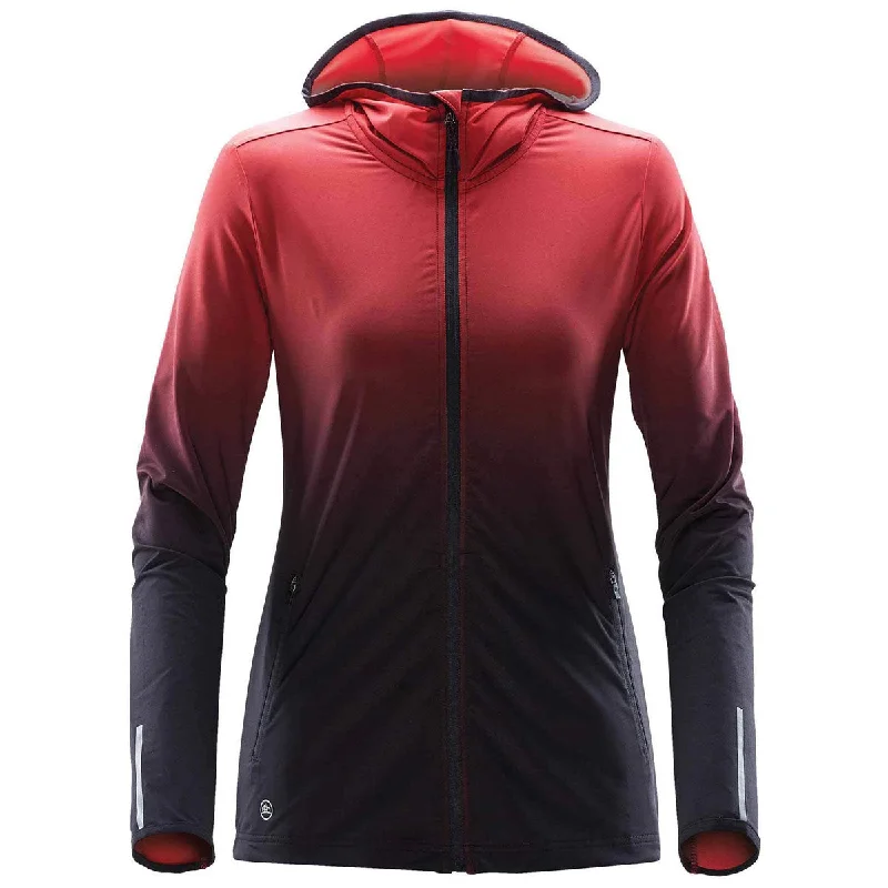 Women's Formal Event Attire Stormtech Women's Bright Red Meta Hoody