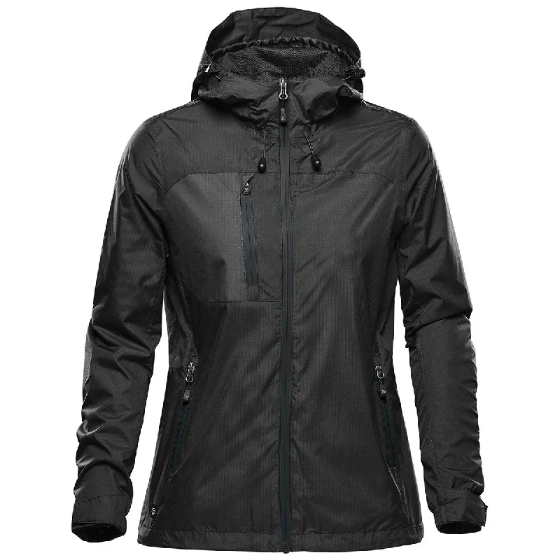 Women's Office Attire Stormtech Women's Black/Black Olympia Shell