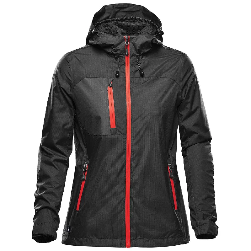 Women's Work Apparel Stormtech Women's Black/ Brightred Olympia Shell