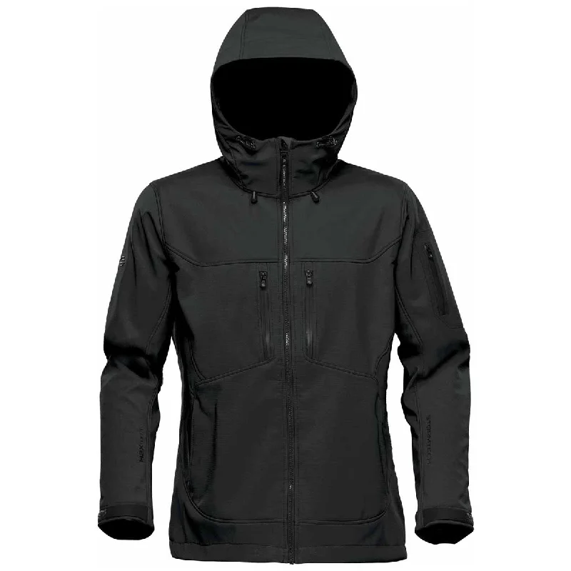 Women's Activewear Attire Stormtech Women's Black/Graphite Epsilon 2 Softshell Jacket