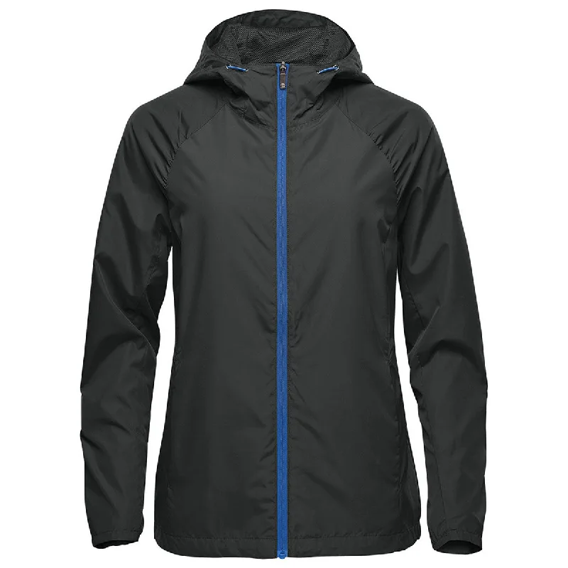 Women's Clothes And Apparel Sets Stormtech Women's Black/Classic Blue Pacifica Jacket