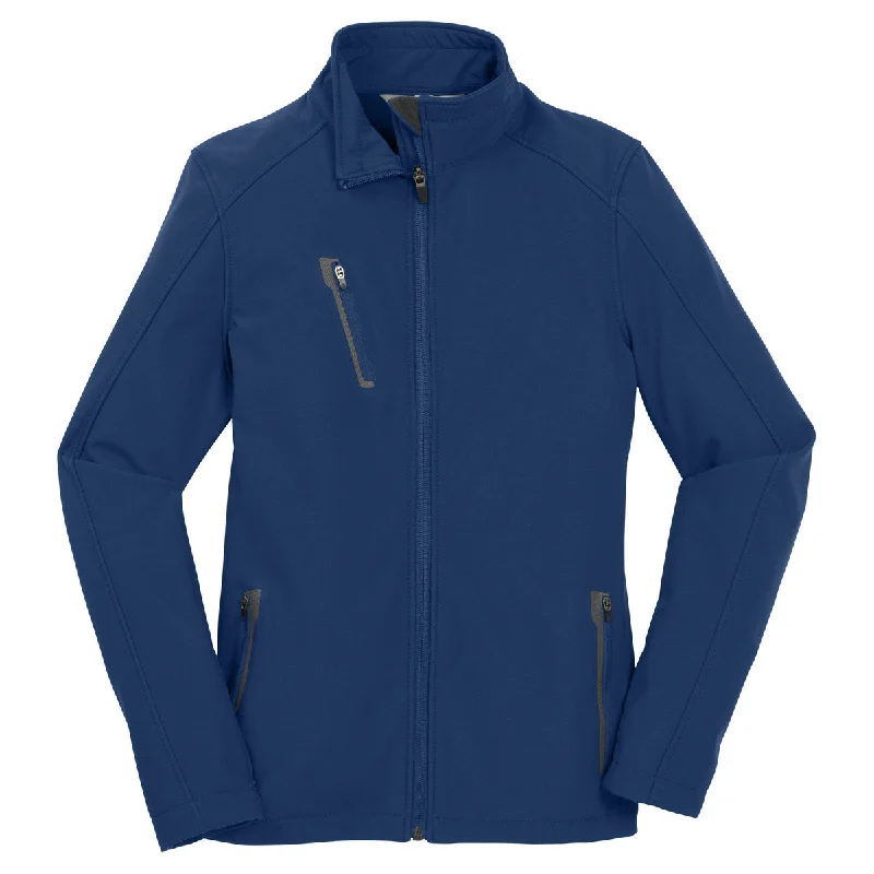 Women's Everyday Apparel Port Authority Women's Estate Blue Welded Soft Shell Jacket