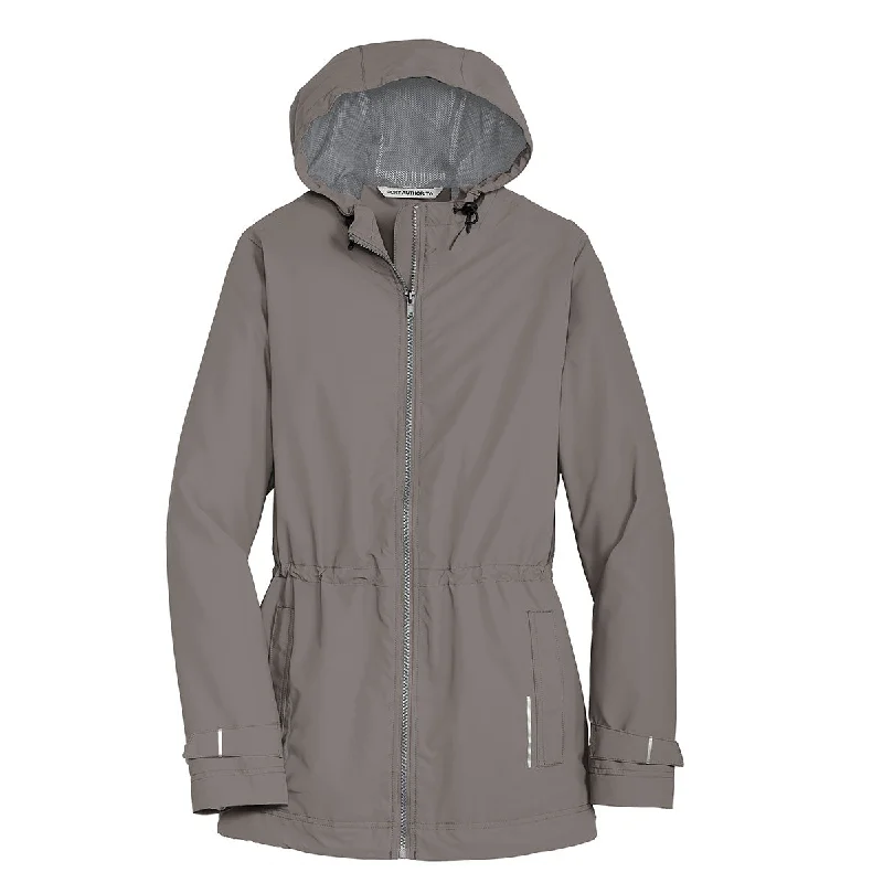 Sale Clothes Online Port Authority Women's Northern Grey Northwest Slicker