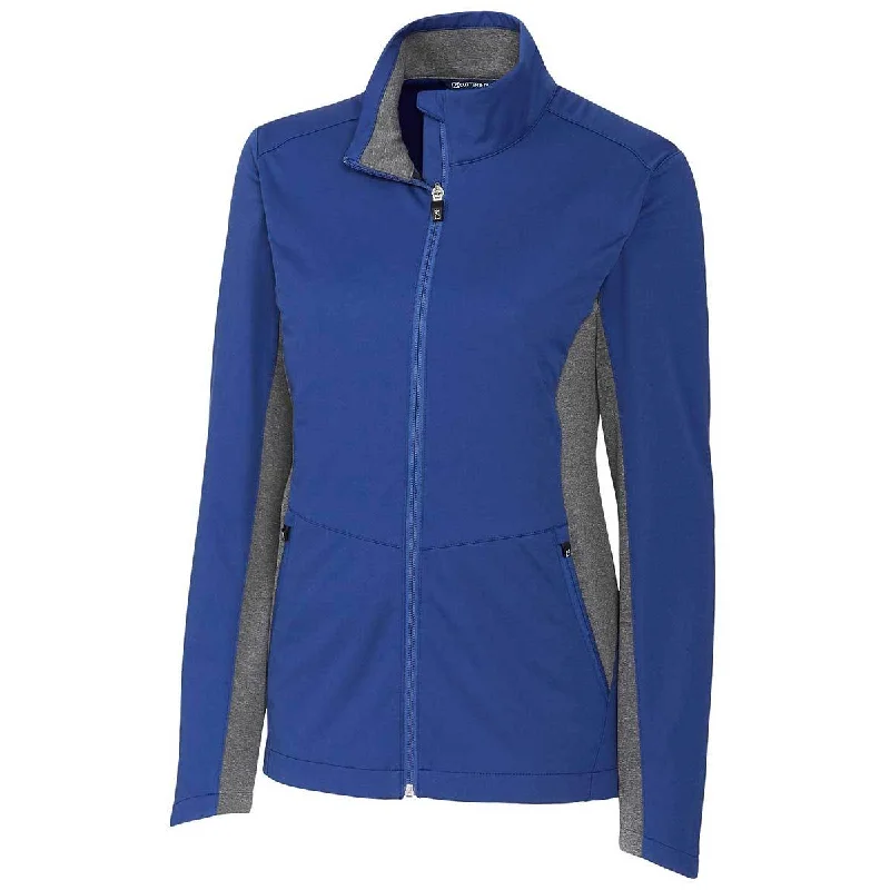 Women's Garments Cutter & Buck Women's Tour Blue Navigate Softshell