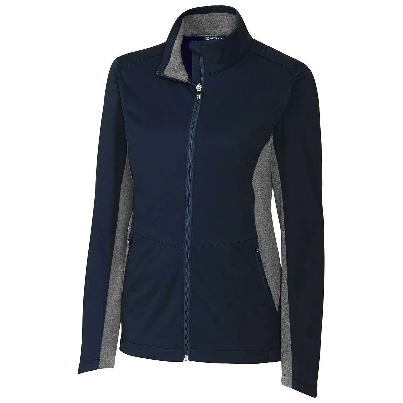 Sale On Sale Cutter & Buck Women's Liberty Navy Navigate Softshell