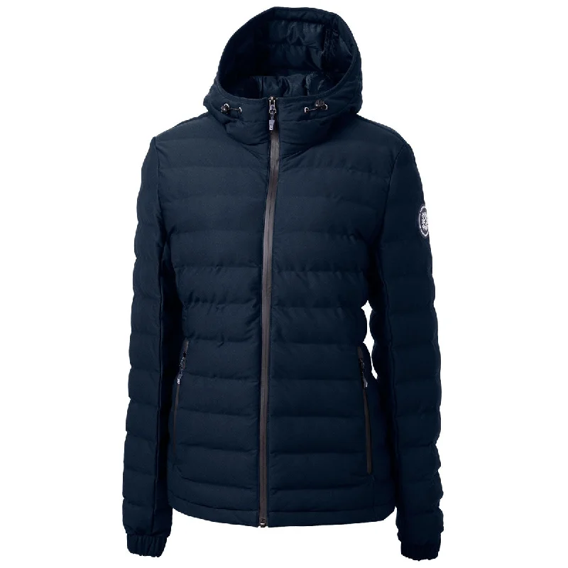 Trendy Boutique Online Cutter & Buck Women's Navy Blue Ridge Repreve Eco Insulated Puffer Jacket