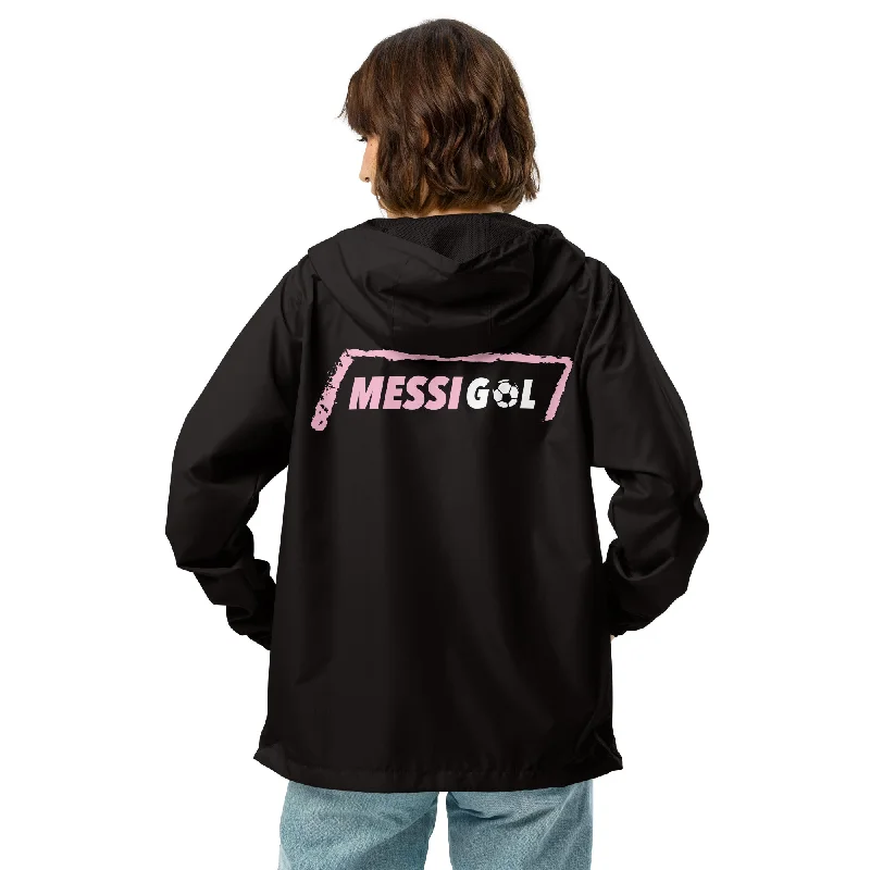 Charming Women's Holiday Apparel Lightweight zip up Unisex windbreaker, MessiGol