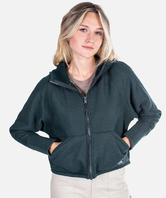 Women's Trendy Apparel Longport Zip Up Hoodie - Tidal