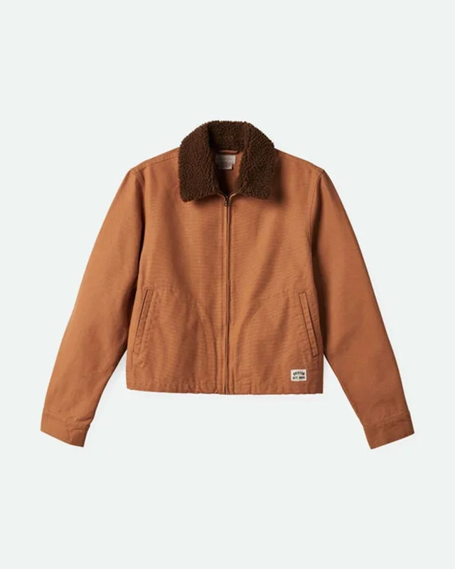 Women's Outerwear Garments Mechanics Garage Zip Jacket