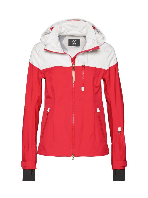 Casual Fashion Nela-T Ski Jacket In Hot Red