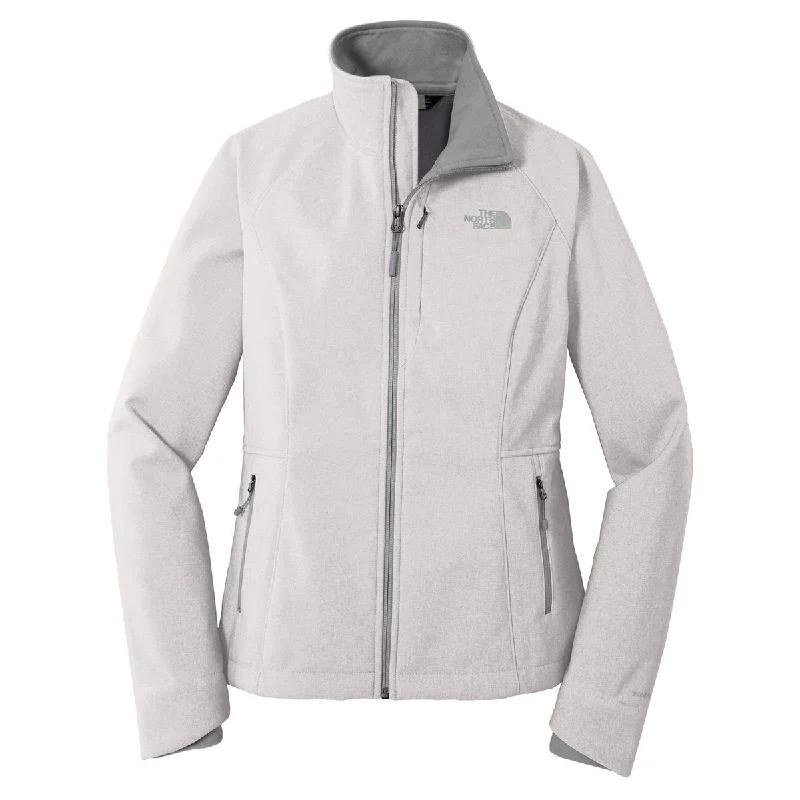 Timeless Women's Garments The North Face Women's Light Grey Heather Apex Barrier Soft Shell Jacket