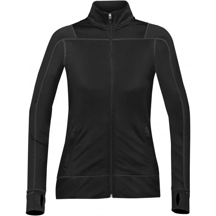 Women's Professional Garments Stormtech Women's Black/Black Lotus Full Zip Shell