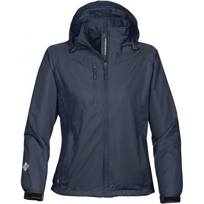 Women's Elegant Garments Stormtech Women's Navy Stratus Lightweight Shell