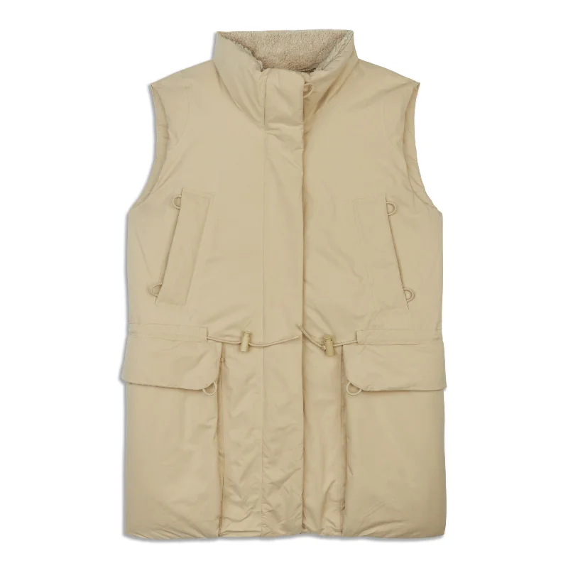 Trendy Women's Apparel StretchSeal Waterproof Down-Filled Vest - Resale