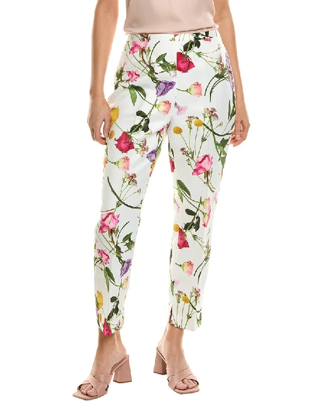 New Arrival Discount Ted Baker Printed Narrow Leg Trouser