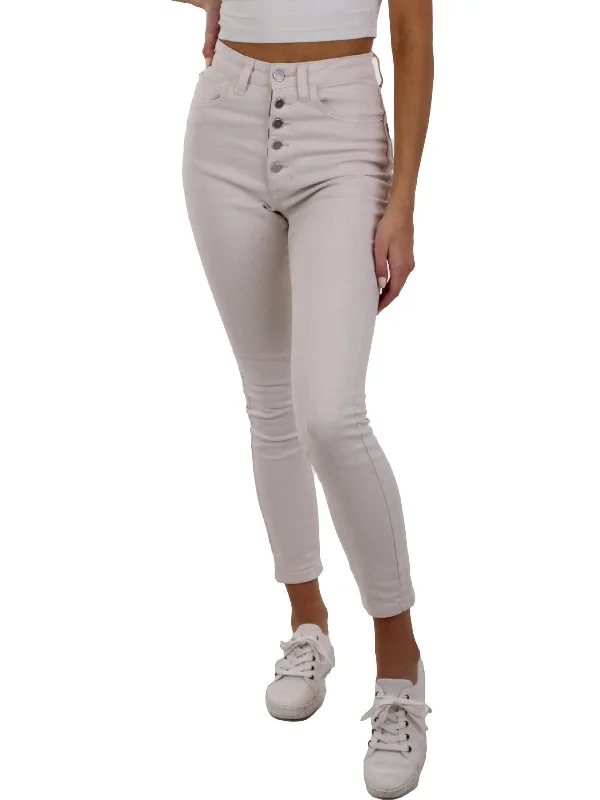 Women's Clothing Stores The Danielle Womens High Waist Ankle Skinny Jeans