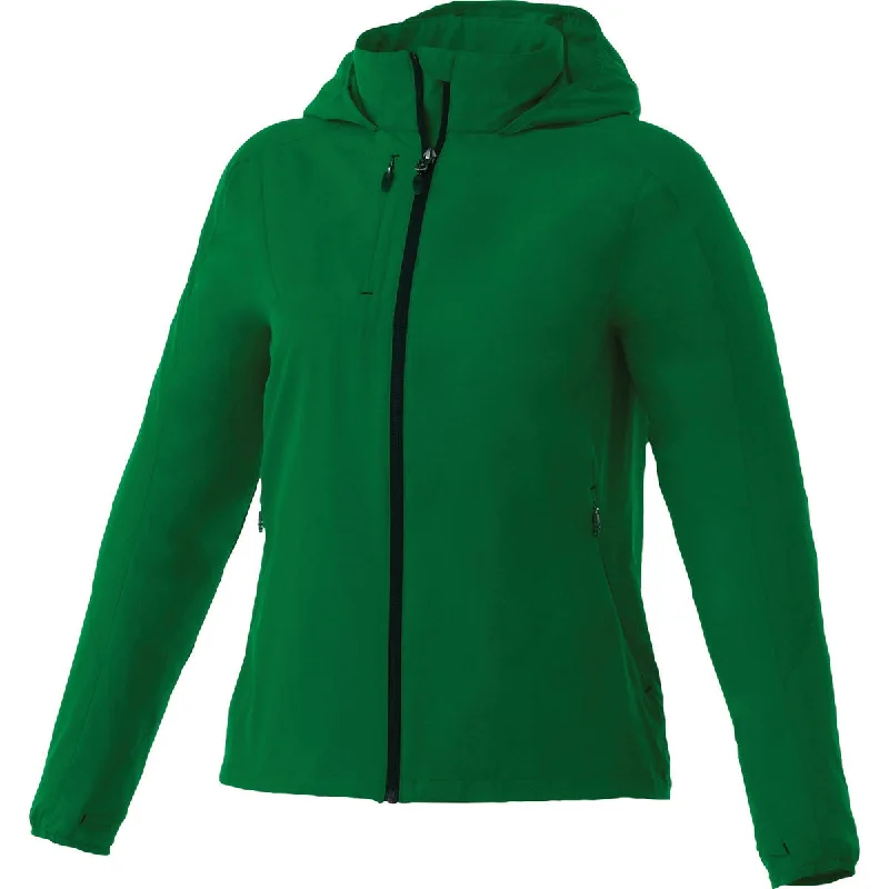 Women's Outfit For The Office Elevate Women's Forest Green Flint Lightweight Jacket