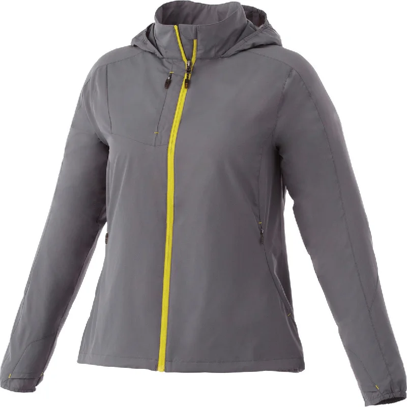 Women's Elegant Garments Elevate Women's Steel Grey Flint Lightweight Jacket