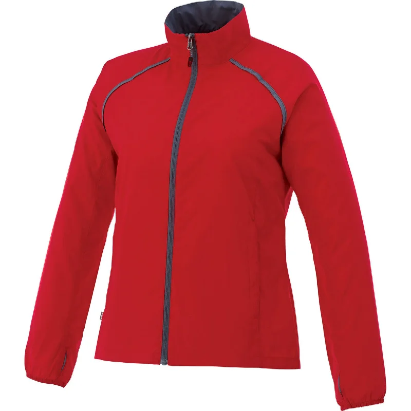 Unique Women's Fashion Pieces Elevate Women's Team Red Egmont Packable Jacket