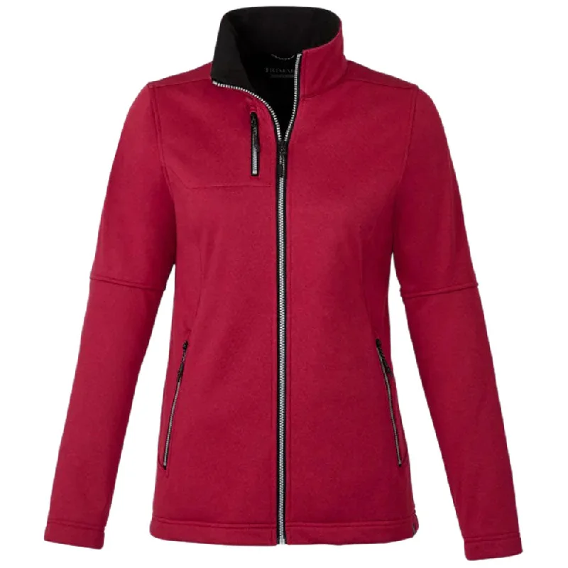 Women's Evening Wear for Special Occasions Elevate Women's Vintage Red Heather Joris Eco Softshell Jacket