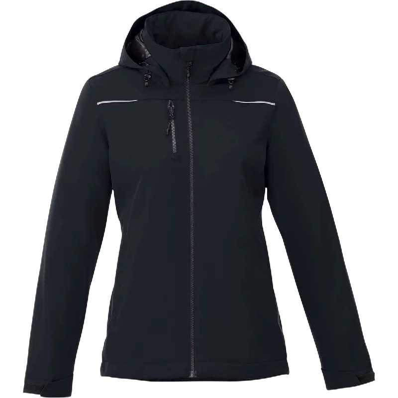 Affordable Women's Outfit Elevate Women's Black Colton Fleece Lined Jacket