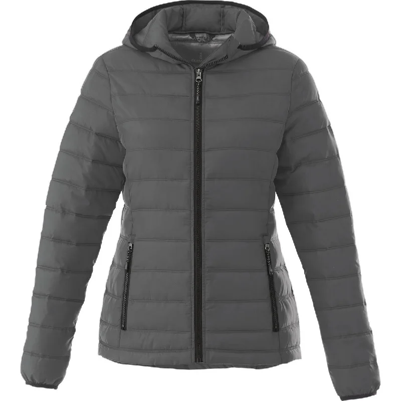 Seasonal Women's Fashion Trends Elevate Women's Steel Grey Norquay Insulated Jacket