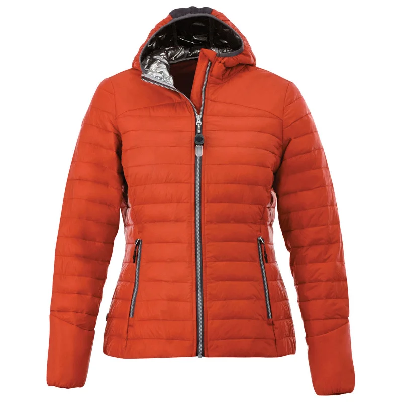 Trendy Women's Apparel for All Seasons Elevate Women's Saffron Silverton Packable Insulated Jacket