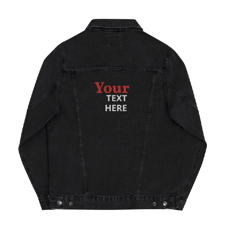 Women's Fashionable Attire For Work Unisex Denim Jacket | Threadfast Apparel 370J