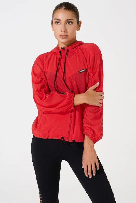 Fashion Women's Clothing Valencia Jacket - Red