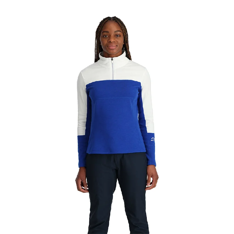 Women's Trendy Clothes Womens Speed Half Zip - Electric Blue