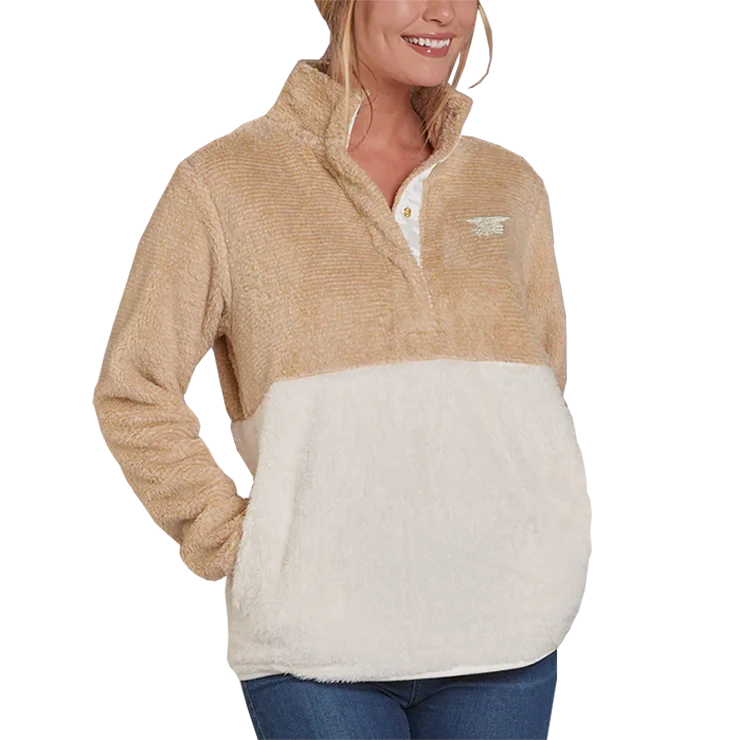 Women's Plus-Size Attire Women's Trident Fuzzy Fleece Pullover